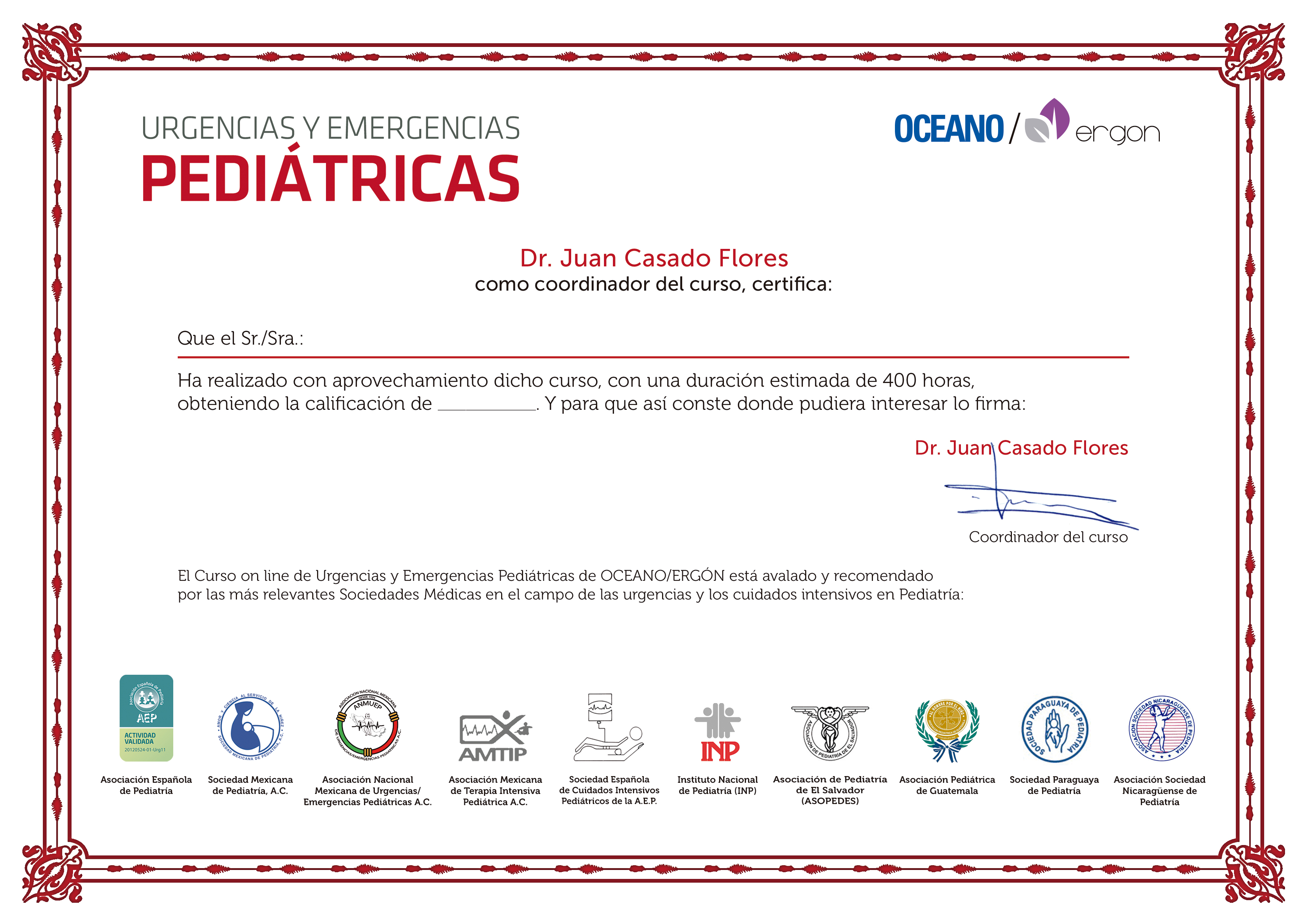 Certificación UEP